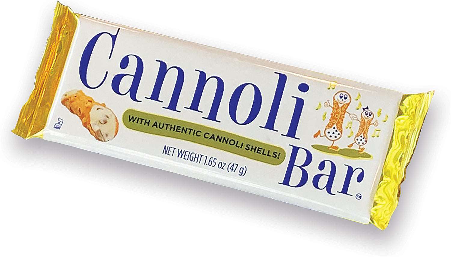 Cannoli Bars Cookies From Brooklyn   CannoliBar In Wrapper Final  1 