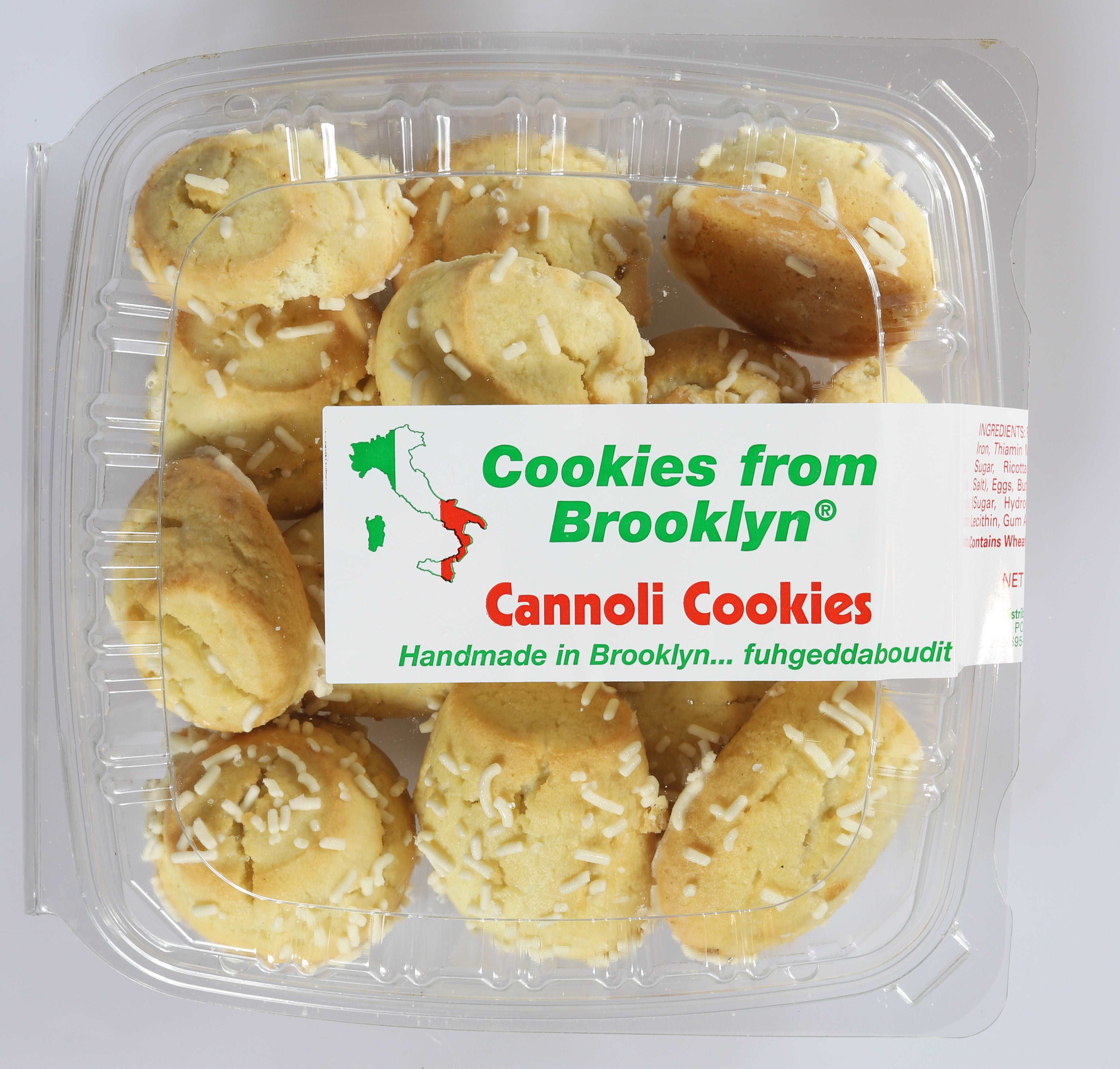 Cannoli Cookies Cookies From Brooklyn   Cannoli Box  1 